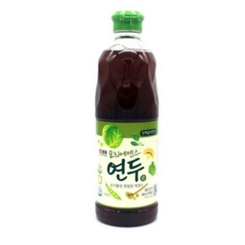 샘표 연두순 860ml X 12개 (1박스) 요리에센스 업소용 대용량 연두순, 1개