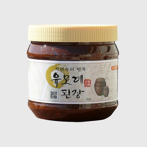 유모례 전통 된장, 1kg, 1개