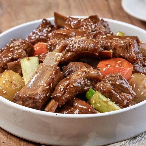 [집밥연구소] 육질이 살아있는 돼지갈비찜, 3개, 800g