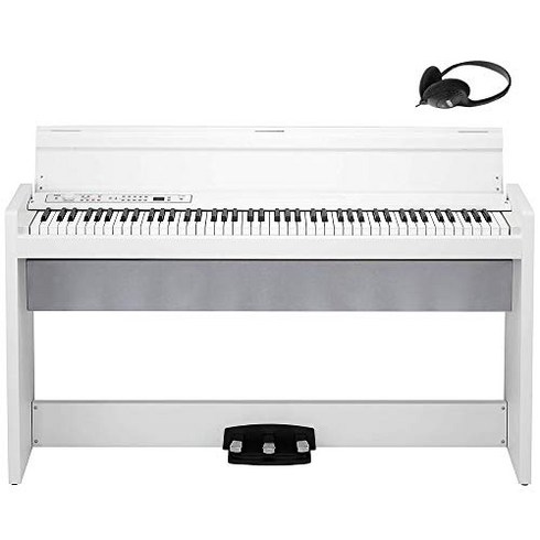 KORG 코르그 전자 피아노 88 건반 LP380 USB 화이트 화이트 따뜻함을 느끼는 목제 순정 헤드폰과 페달이 부속