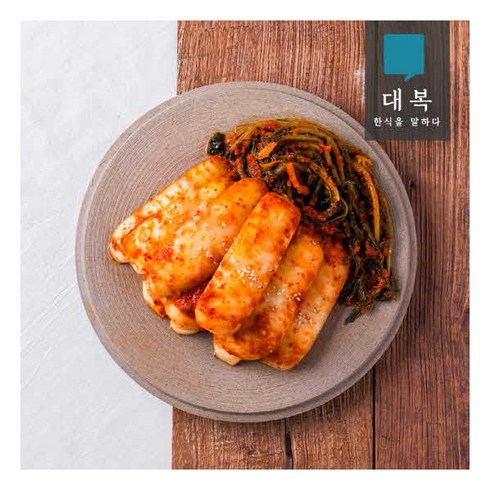 대복김치꽃게육수 - [대복] 총각김치 5kg (꽃게육수로 시원하고 아삭한 맛), 1개