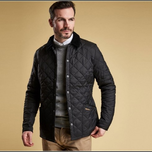 [영국직배]Barbour Heritage Liddesdale Quilted Jacket 바버 헤리티지 리더스데일 퀼팅 자켓(슬림핏)