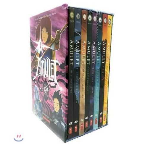 Amulet #1-8 Box Set, Graphix