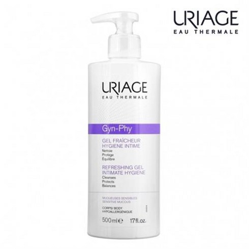 유리아쥬 [유리아쥬] Uriage Gyn-Phy 진피 리프레싱젤 여성청결제 500ml, 1개