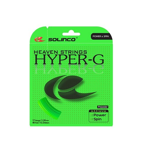 솔린코 Hyper-G 스트링 하이퍼지 1.15mm 1.20mm 1.25mm 12.2m 파워 스핀 단품포장