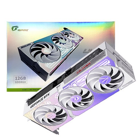 컬러풀 COLORFUL iGame 지포스 RTX 4070 Ti ULTRA OC White D6X 12GB