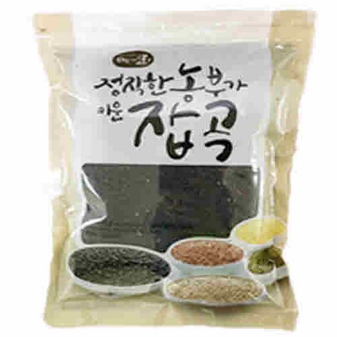 광팔마켓 2023년산 100%국산 진도 찰흑미 1kg(단일수량) 검은쌀 소포장, 1개