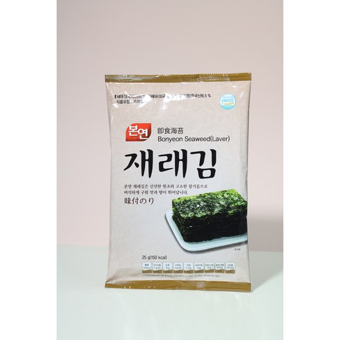 본연김 - HACCP 본연푸드 본연 재래김 25g 전장김 조미김, 본연 전장 재래 김 25g x 10봉