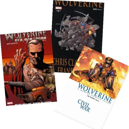 울버린 + 시빌 워 울버린 + 울버린 올드맨 로건 [전3권] : WOLVERINE 시공 그래픽 노블