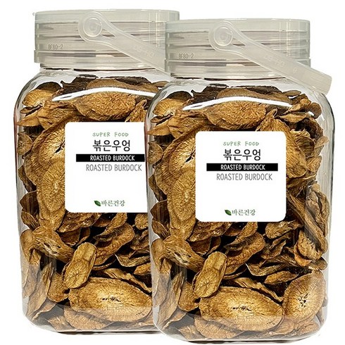구수한 맛과 향의 따뜻한 볶은우엉차 볶은우엉, 400g, 2개, 2개