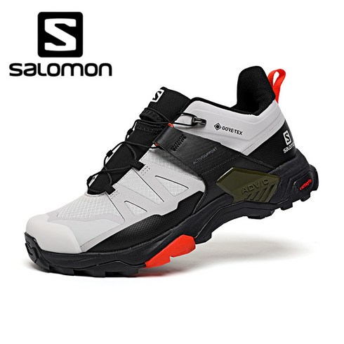 SALOMON X ULTRA 4 GTX 아웃도어 트레킹 남성화 미끄럼 방지 방수 등산화