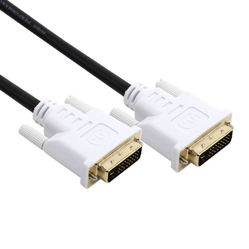 2023년 가성비 최고 dvi24 - DVI-D 듀얼 케이블 DUAL 24핀+1G 모니터케이블 1m 1.5m 2m, DVI-D 듀얼 케이블 2m
