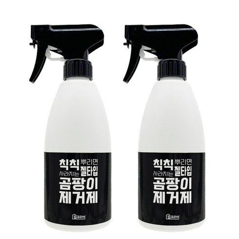 1+1곰팡이제거제 - 집코리아 뿌리는 젤타입 곰팡이 제거제, 2개, 400ml