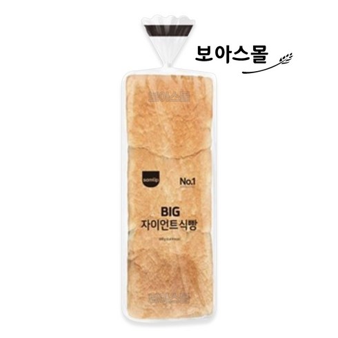 삼립 자이언트식빵 (통식빵), 8봉, 990g