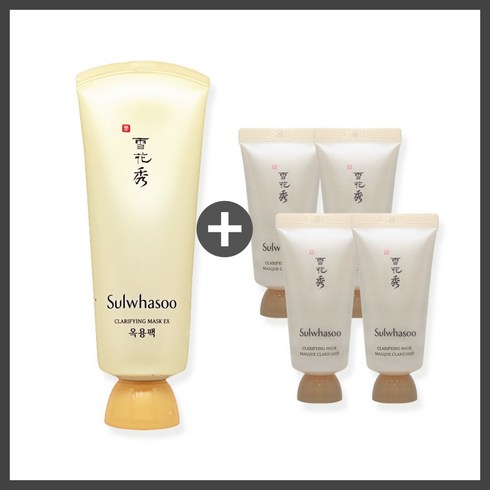 설화수 옥용팩 150ml + 35mlX4개, 1개, 1개