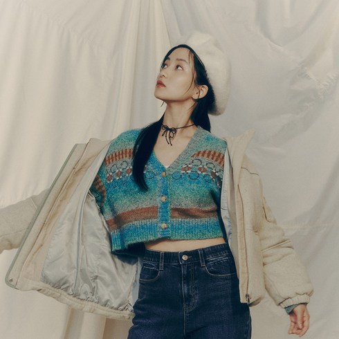 써스데이아일랜드가디건 TOP01
