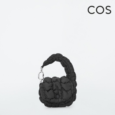 cos가방 - (정품) COS 코스 퀼티드 나노백 가방 키링 키홀 백참