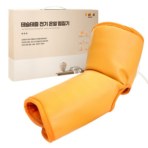 발목찜질기 - 테슬테즐 발목 관절 전기 온열 찜질기 PA-0701, PA-0701(레자)