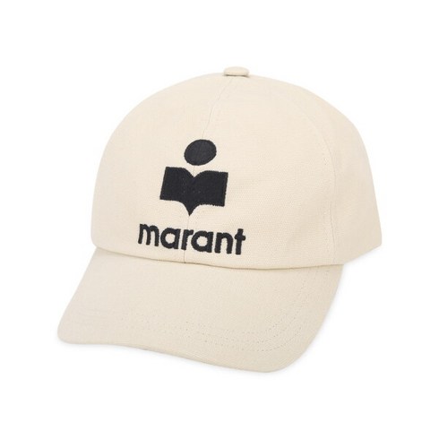 이자벨마랑모자 - [ISABEL MARANT] 이자벨마랑 여성 타이론 에크루/블랙 볼캡 CQ001XFB A3C05A ECBK