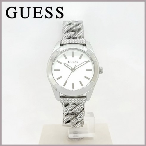 게스시계면세점as - 게스 GUESS 실버 세레나 메탈 여성시계 GW0546L1