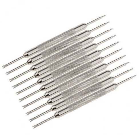 2023년 가성비 최고 시계핀 리무버 - 4-15팩 10개 메탈 스트랩 리무버 수리 제거, 은, 4개, 스테인레스 스틸