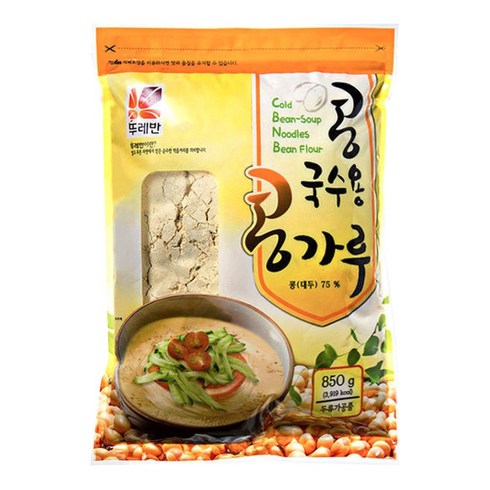 뚜레반 콩국수용 콩가루, 850g, 6개