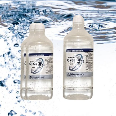 대한 아이콘액 1000ml 2+1개 콘택트 렌즈 일회용 식염수