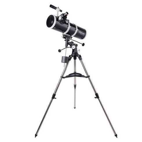 고성능 Celestron-130650 천체 망원경 디럭스 130EQ EQ2 적도 마운트 브래킷 초점 비율 5 스테인레스 스틸 삼각대