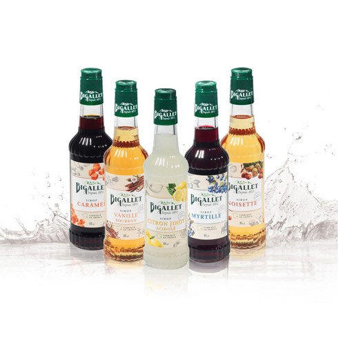 비갈레 비갈레미니 홈카페시럽 5종 350ML, 5개, 블루베리 (MYRTILLE)