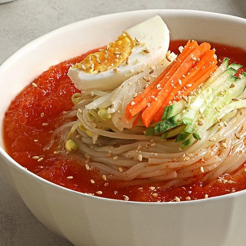 정직한밥상쫄면 - [KT알파쇼핑]물쫄면 5인분(면1kg+소스400g+육수5봉), 시원한 물쫄면 5인분(면1kg+소스400g+육수5봉)