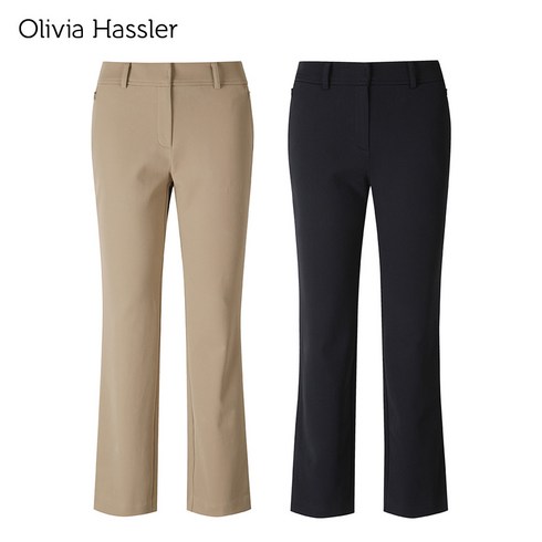 [올리비아하슬러] 세미 부츠컷 팬츠