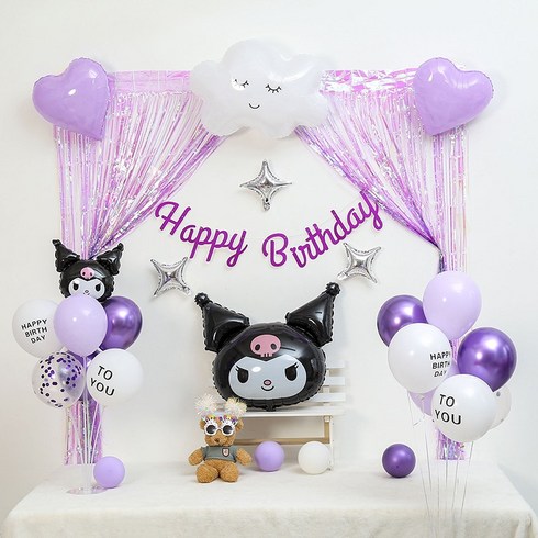 생일풍선세트 TOP01