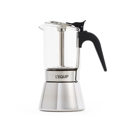 2023년 가성비 최고 모카포트 - 리큅 스테인리스 모카포트 160ml LMP-GS160, 1개