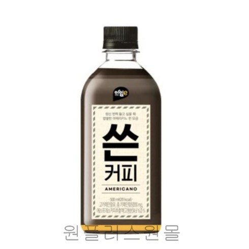 민생쓴커피500ml x 24개, 500ml