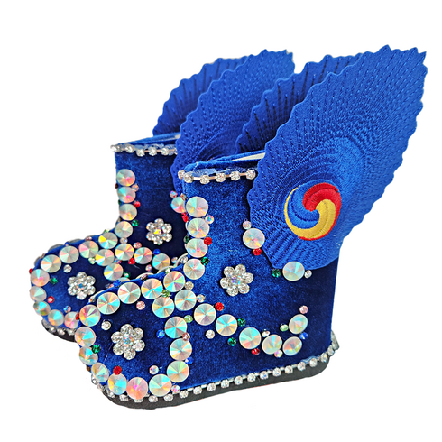 [유리관제품]날개장군신발 동자신발-색상3가지, 파랑