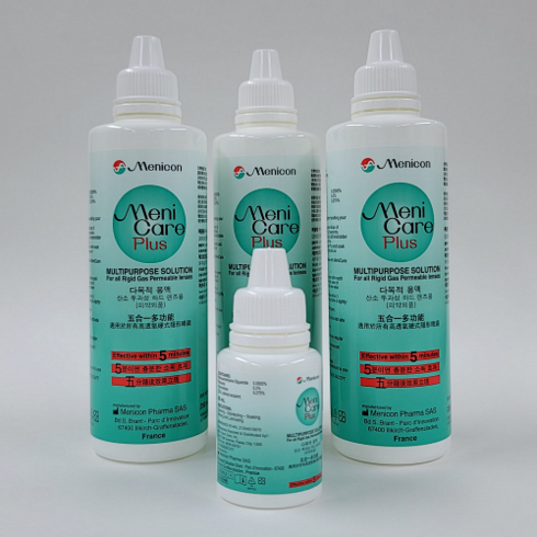 메니케어플러스 - 렌즈샵 메니케어플러스 드림렌즈보존액 250ml 3개+휴대용 50ml 1개