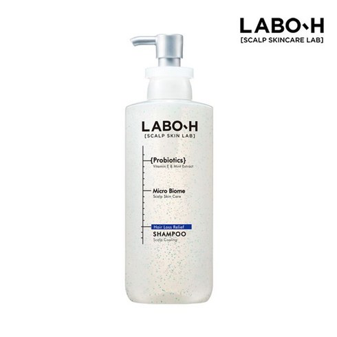 해피바스 라보에이치 샴푸 두피쿨링 400ml, 1개, 0.4l