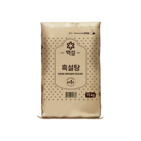 흑설탕 15kg, 1개