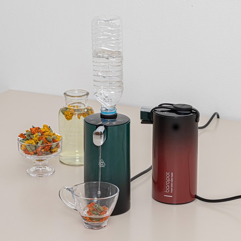 2023년 가성비 최고 분유온수기 - 도무스 바로팟 순간온수기 스마트 3초직수 자동출수 휴대용 여행용 전기 커피 보온 분유포트, 버건디