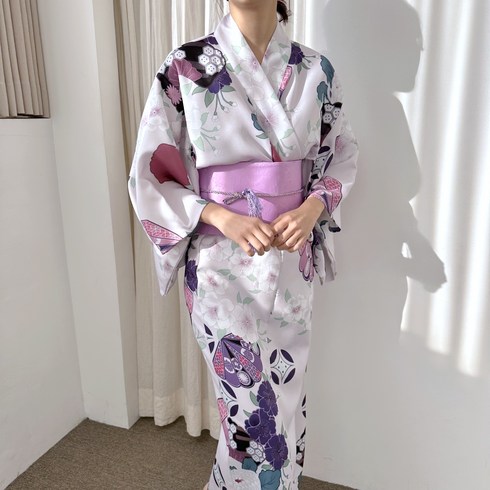 일본 유카타 기모노 전통의상 코스프레 졸업사진 코스튬 여성