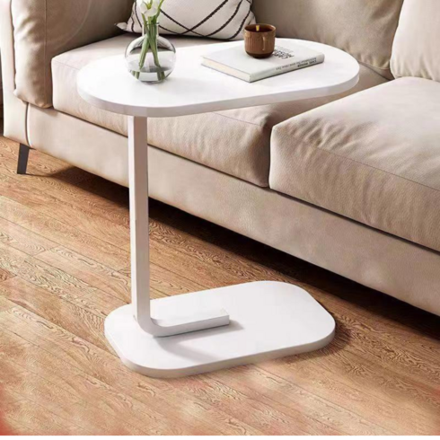 2023년 가성비 최고 거실테이블 - 큰언니마켓 lu quieto 북유럽 감성 프리미엄 라운드 사이드 테이블, 블랙