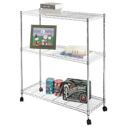 리빙코아 메탈 철제 다용도 선반 모음, 3단