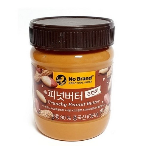 노브랜드피넛버터 - 노브랜드 피넛버터크런치340g, 3개, 340g