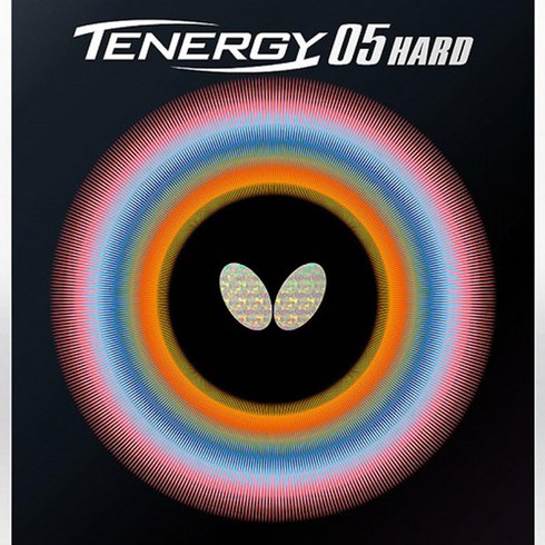 테너지05하드 - 버터플라이 테너지05 하드 HARD 탁구러버, 흑색
