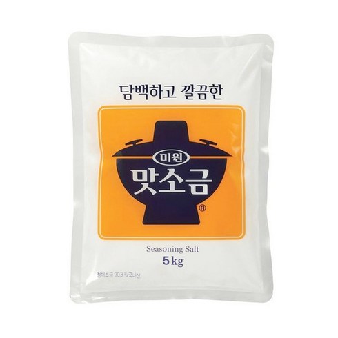 2023년 가성비 최고 맛소금5kg - 맛소금, 5kg, 3개