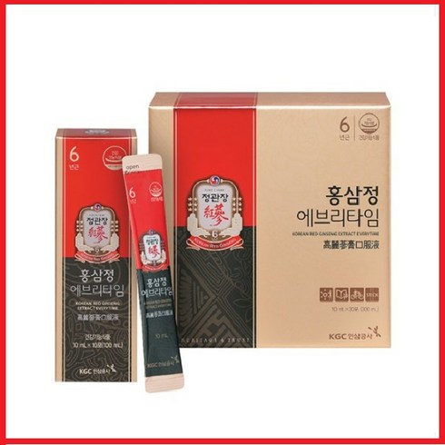 2023년 가성비 최고 한국인삼공사 정관장 홍삼정 에브리타임 밸런스 10ml x 30개입 - 정관장 홍삼정 에브리타임 로얄 10ml 30개, 10ml x 30포