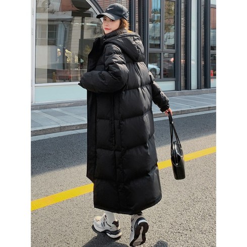 2023년 가성비 최고 가벼운롱패딩 - ANYOU롱패딩 경량 패딩 여성 패션 다운 점퍼 미친 국내 신속 배송
