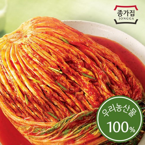 종가집김치10kg - 대상 종가집 포기김치 백두 10kg 국산, 1개