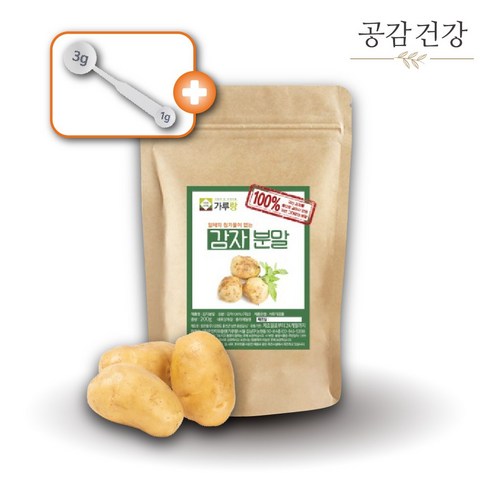 국산 감자 생감자 분말 가루 200g, 1개