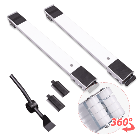 2023년 가성비 최고 냉장고 고장수리 - 파워레일 무거운 가구 옮기기 이삿짐 만능지렛대, 1세트